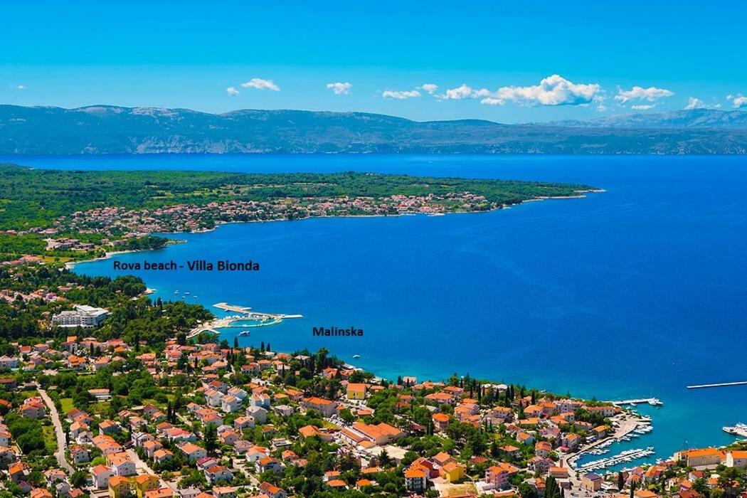 Villa Bionda Malinska Buitenkant foto